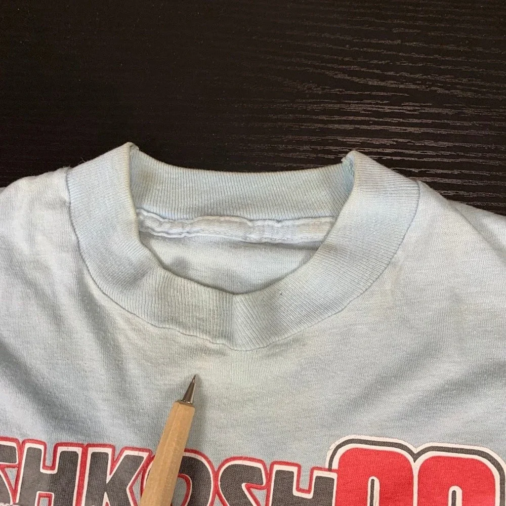Vintage OshKosh B'gosh Warbirds 83 Fighter Plane Graphic T-Shirt Blue Kids
